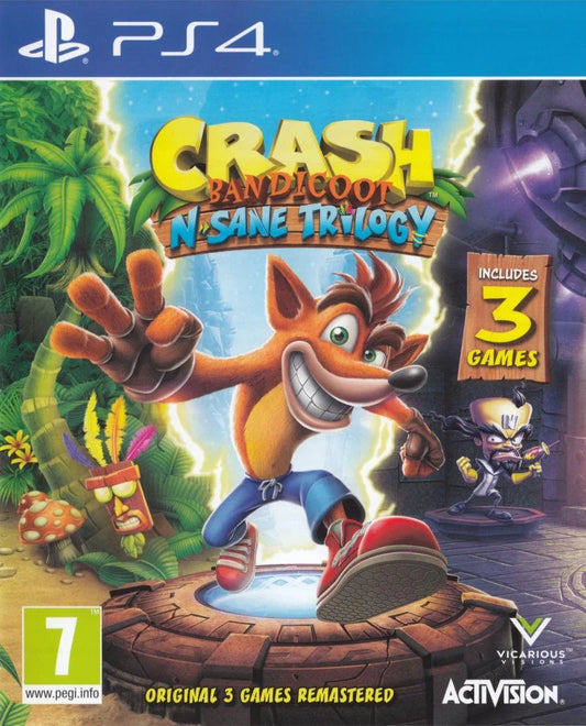 Playstation 4: Crash Bandicoot N. Sane Trilogy