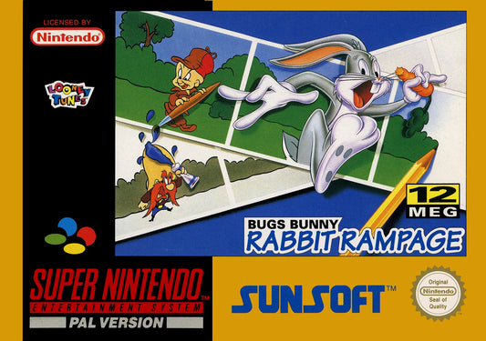 Super Nintendo: Bugs Bunny Rabbit Rampage