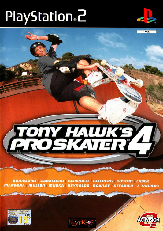 Playstation 2: Tony Hawk 4