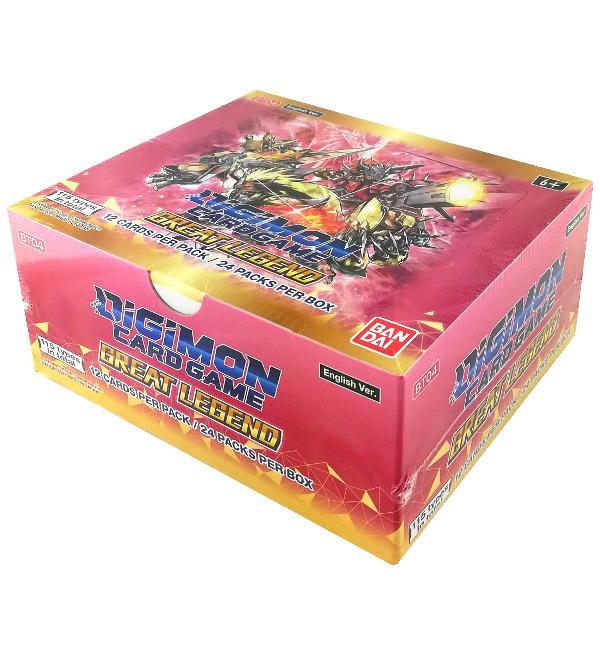 Digimon TCG Great Legend Booster Box BT04 – Puca Puca Games