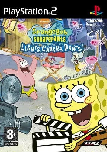 Playstation 2: SpongeBob SquarePants Lights Camera Pants