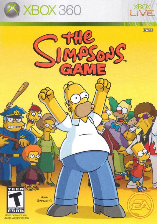 Xbox 360: The Simpsons Game