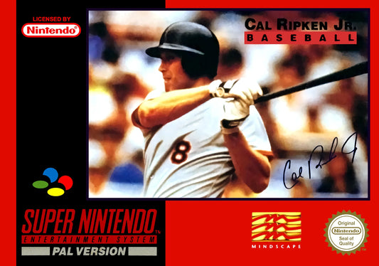 Super Nintendo: Cal Ripken Jr. Baseball