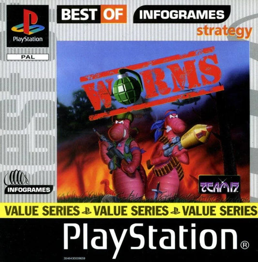 Playstation: Worms