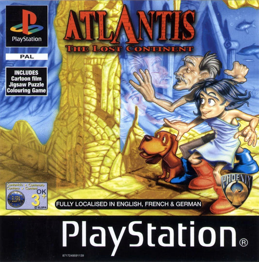 Playstation: Atlantis The Lost Continent
