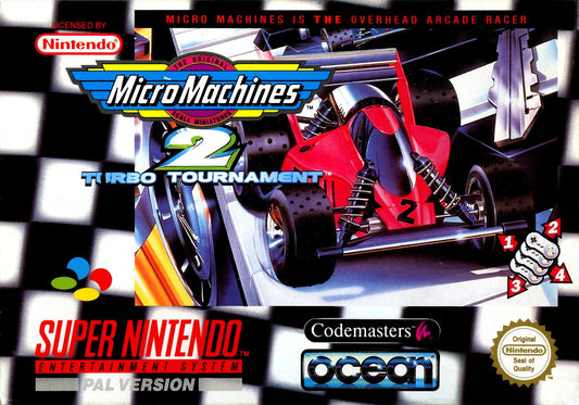 Super Nintendo: Micro Machines 2: Turbo Tournament