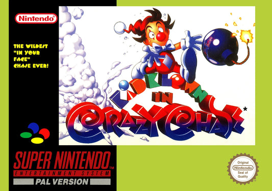 Super Nintendo: Kid Klown in Crazy Chase
