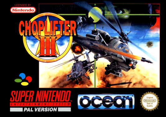 Super Nintendo: Choplifter 3