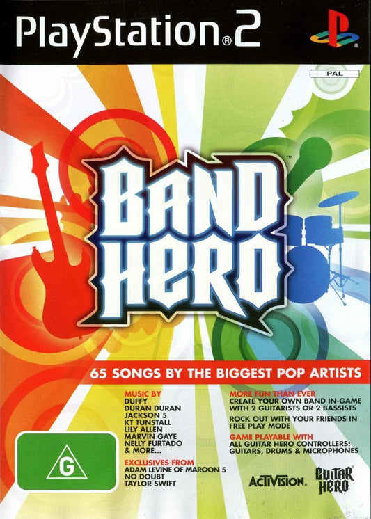 Playstation 2: Band Hero