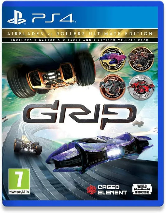 Playstation 4: GRIP Combat Racing: Airblades vs Rollers