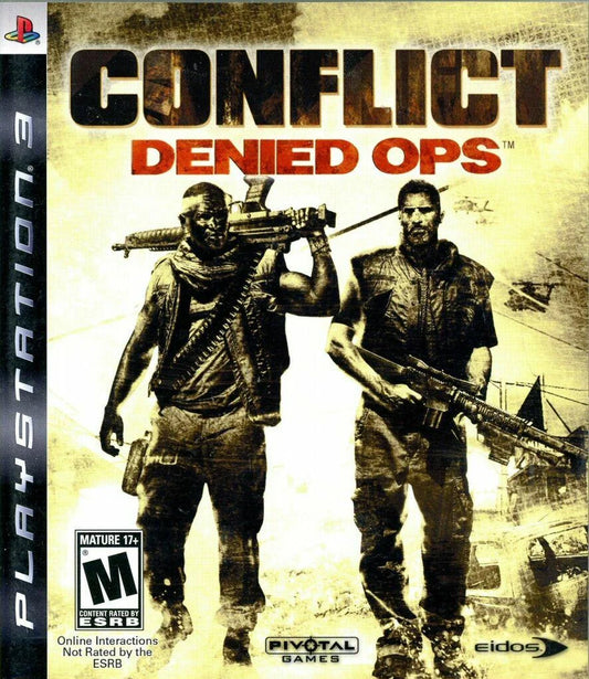 Playstation 3: Conflict: Denied Ops