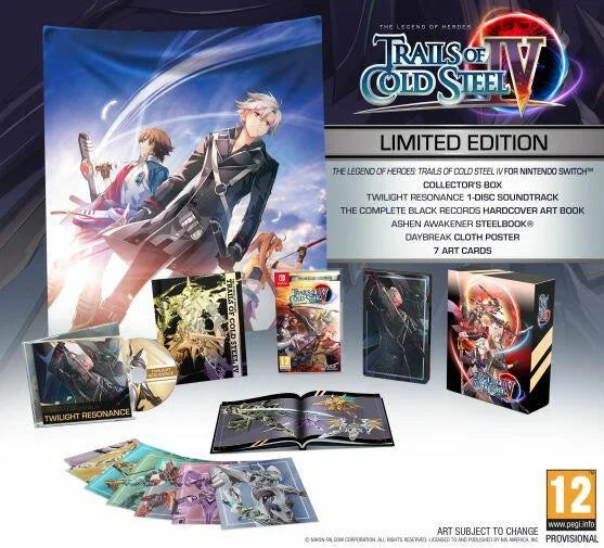 Playstation 4: Legend Of Heroes: Trails Of Cold Steel IV [Limited Edition]