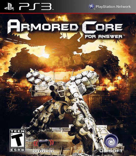 Playstation 3: Armored Core: For Answer