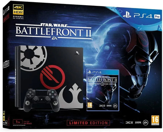 Playstation 4: Playstation 4 Pro 1TB Star Wars Battlefront II Console