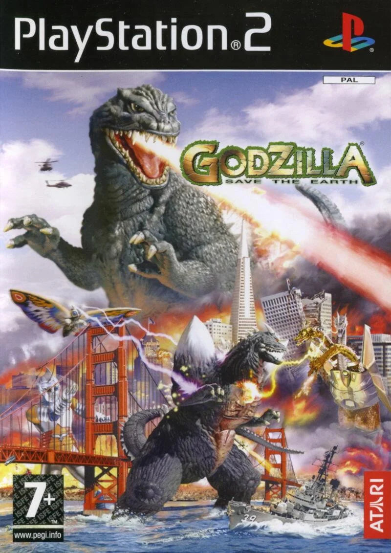 Playstation 2: Godzilla Save the Earth