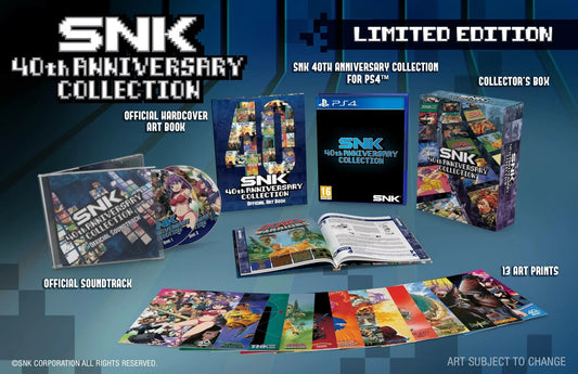 Playstation 4: SNK 40th Anniversary Collection [Limited Edition]