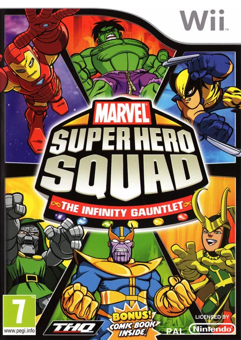 Nintendo Wii: Marvel Super Hero Squad: The Infinity Gauntlet