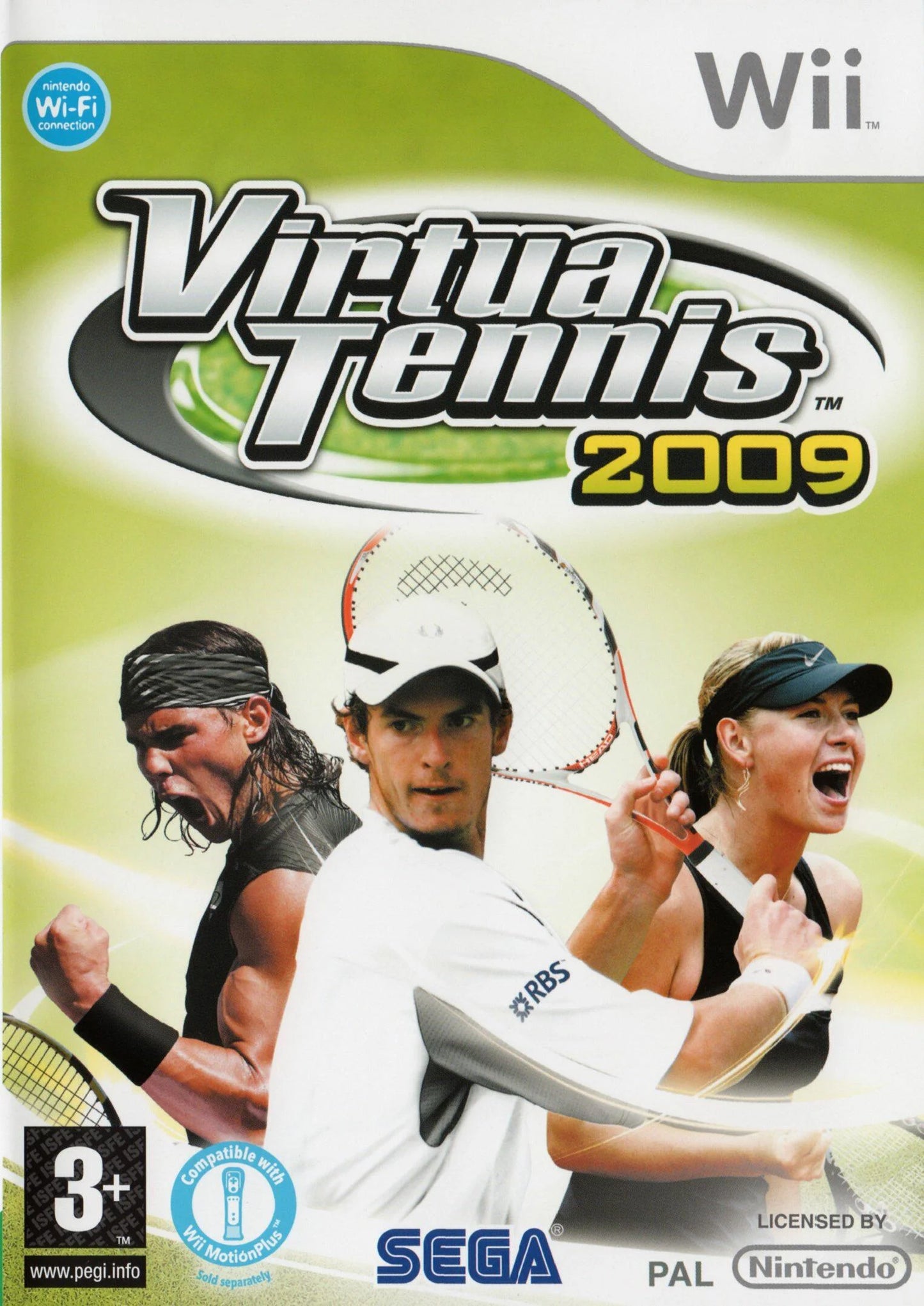 Nintendo Wii: Virtua Tennis 2009