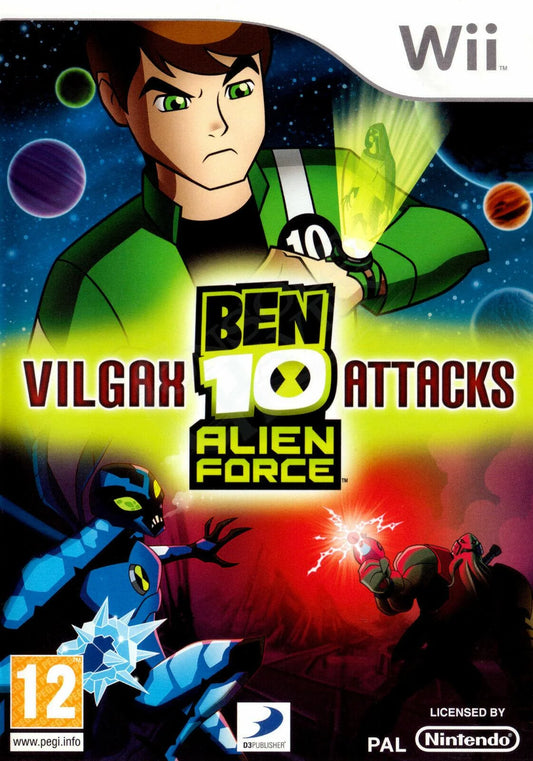 Nintendo Wii: Ben 10 Alien Force Vilgax Attacks