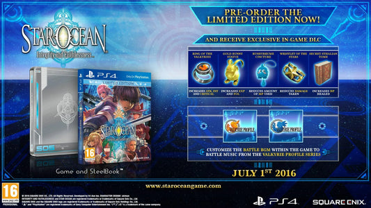 Playstation 4: Star Ocean Integrity and Faithlessness [Limited Edition]