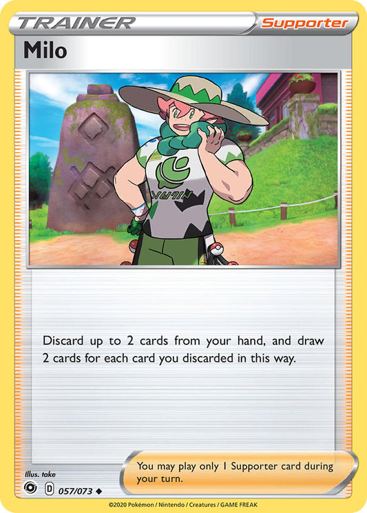 (057/073) Pokemon TCG Champion������s Path Single: Milo  Uncommon