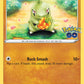 (037/078) Pokemon TCG Pok���mon GO Single: Larvitar Reverse Holo Common