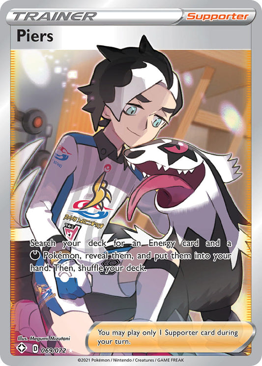 (069/072) Pokemon TCG Shining Fates Single: Piers  Ultra Rare