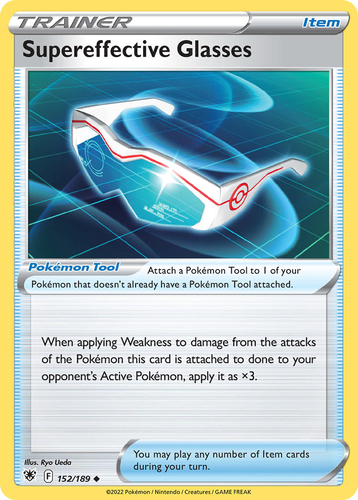 (152/189) Pokemon TCG Astral Radiance Single: Supereffective Glasses  Uncommon
