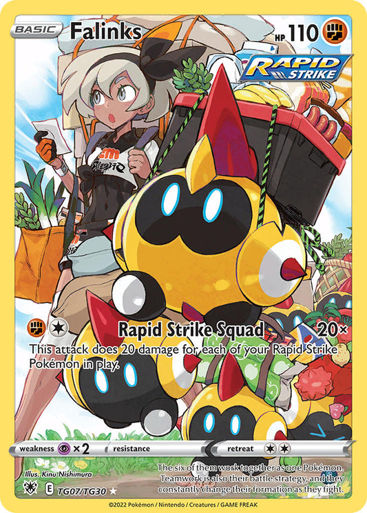 (TG07/TG30) Pokemon TCG Astral Radiance Single: Falinks  Holo Rare