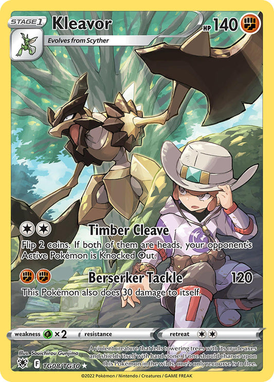 (TG08/TG30) Pokemon TCG Astral Radiance Single: Kleavor  Holo Rare
