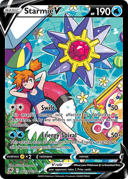 (TG13/TG30) Pokemon TCG Astral Radiance Single: Starmie V  Ultra Rare