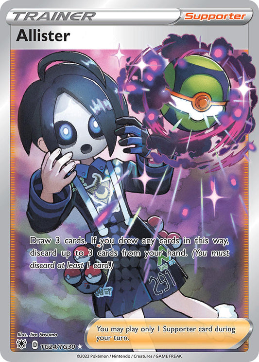 (TG24/TG30) Pokemon TCG Astral Radiance Single: Allister  Ultra Rare