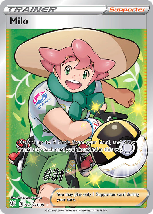 (TG27/TG30) Pokemon TCG Astral Radiance Single: Milo  Ultra Rare
