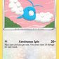 (142/195) Pokemon TCG Silver Tempest Single: Swablu Reverse Holo Common