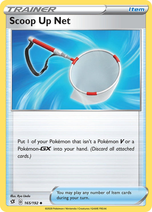 (165/192) Pokemon TCG Rebel Clash Single: Scoop Up Net Reverse Holo Uncommon