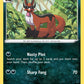 (113/189) Pokemon TCG Darkness Ablaze Single: Thievul Reverse Holo Rare