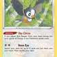 (145/189) Pokemon TCG Darkness Ablaze Single: Starly Reverse Holo Common