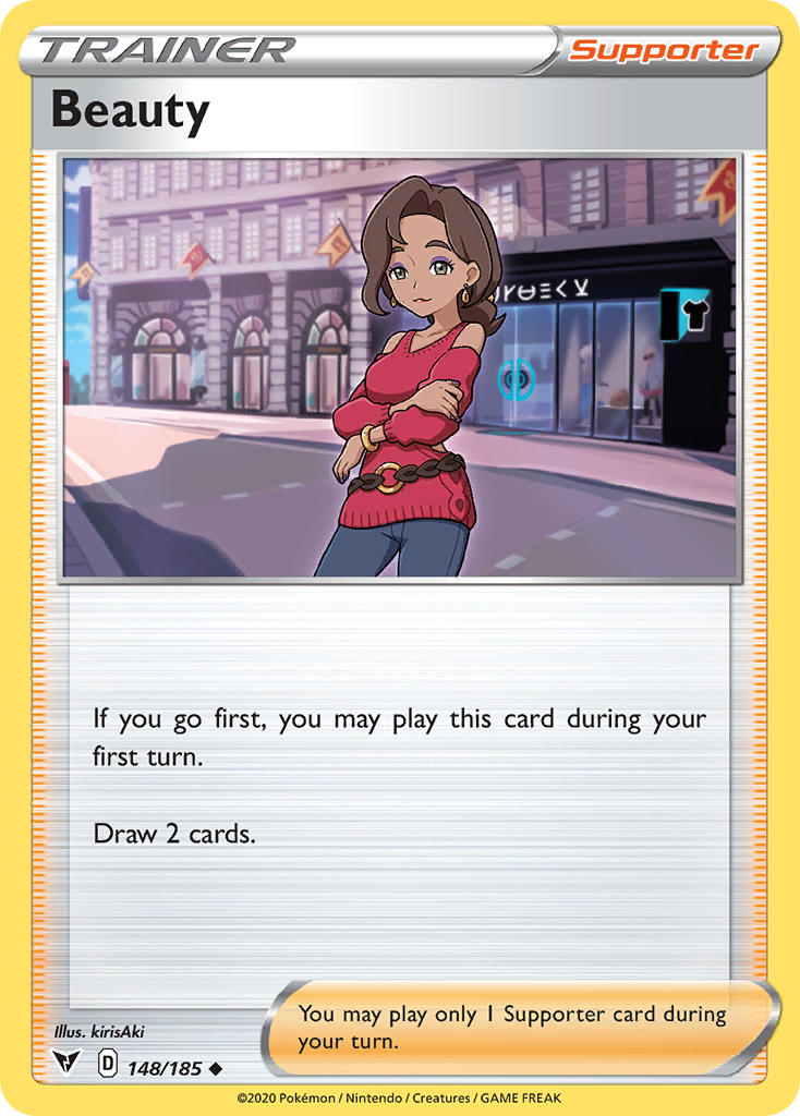 (148/185) Pokemon TCG Vivid Voltage Single: Beauty  Uncommon