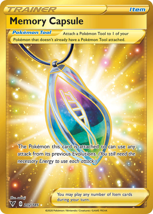 (202/185) Pokemon TCG Vivid Voltage Single: Memory Capsule  Secret Rare