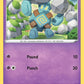 (065/198) Pokemon TCG Chilling Reign Single: Golett Reverse Holo Common