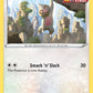 (129/203) Pokemon TCG Evolving Skies Single: Slakoth  Common
