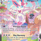 (212/203) Pokemon TCG Evolving Skies Single: Sylveon VMAX  Secret Rare