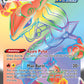 (217/203) Pokemon TCG Evolving Skies Single: Rayquaza VMAX  Secret Rare