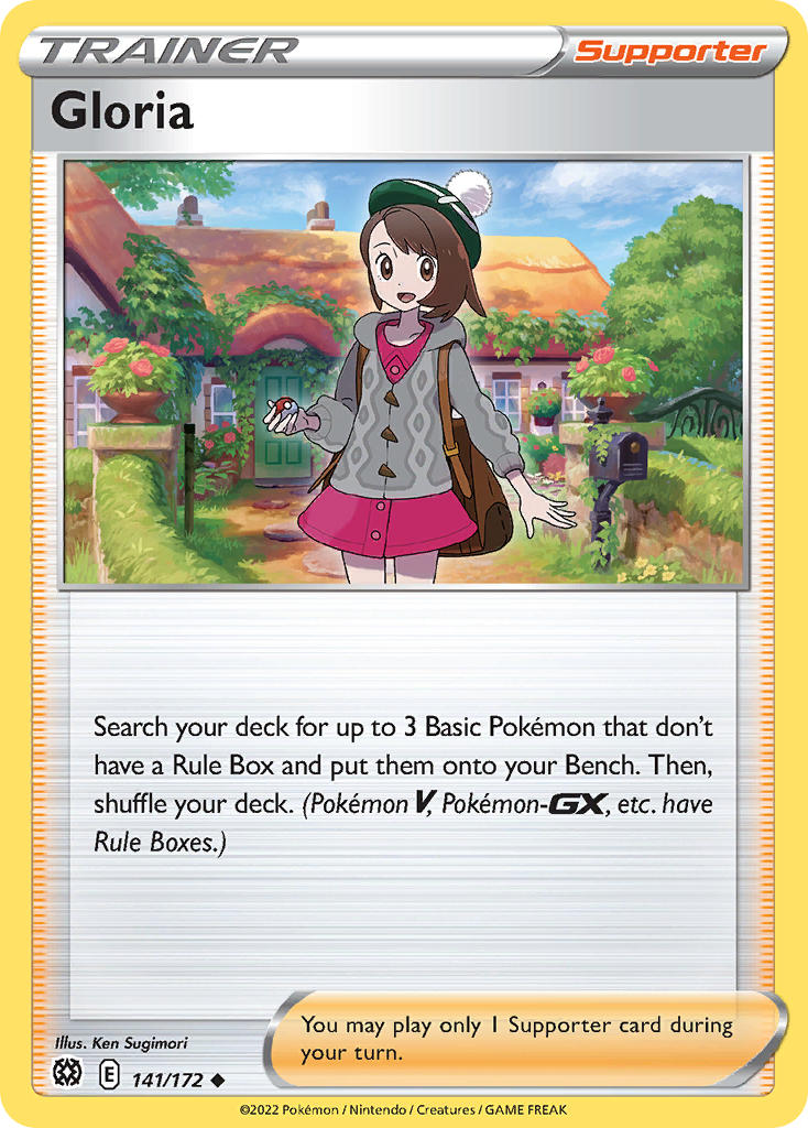 (141/172) Pokemon TCG Brilliant Stars Single: Gloria Reverse Holo Uncommon