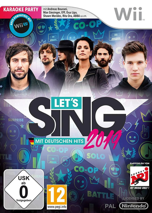 Nintendo Wii: Let's Sing 2019: Mit Deutschen Hits