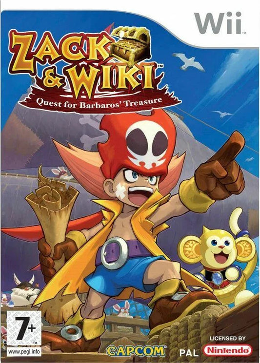 Nintendo Wii: Zack & Wiki: Quest for Barbaros' Treasure