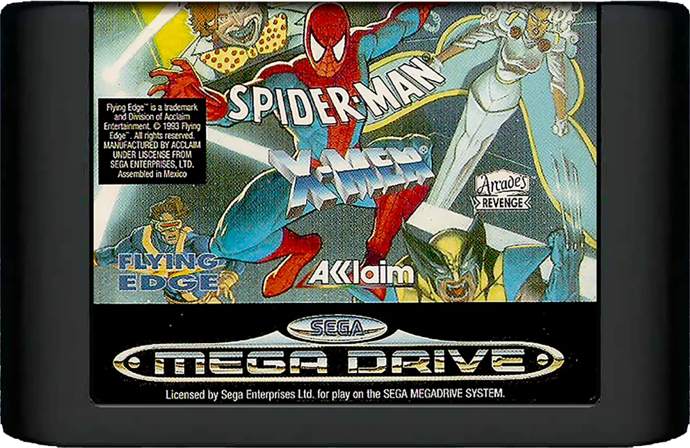Mega Drive: Spiderman and the X-Men: Arcade's Revenge