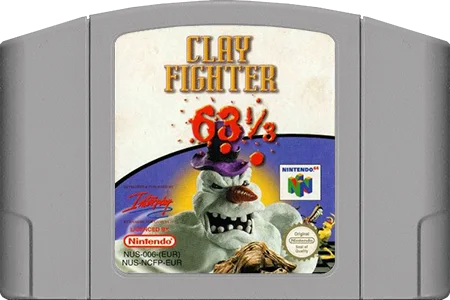 Nintendo 64: Clay Fighter 63 1/3
