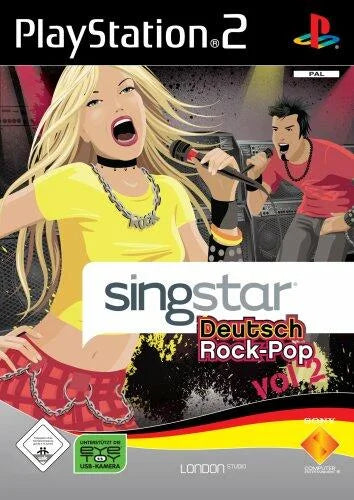 Playstation 2: Singstar Deutsch Rock-Pop Vol 2