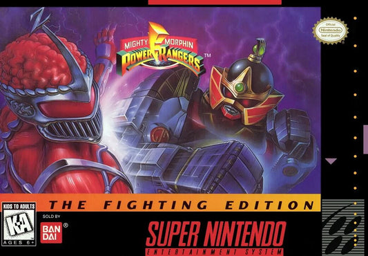 Super Nintendo: Mighty Morphin Power Rangers Fighting Edition